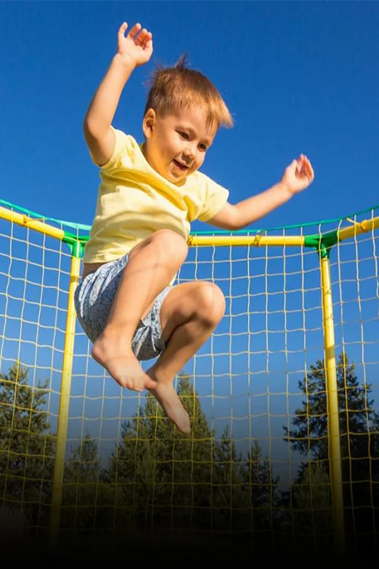 Уличные каркасные батуты – идеальный активный отдых